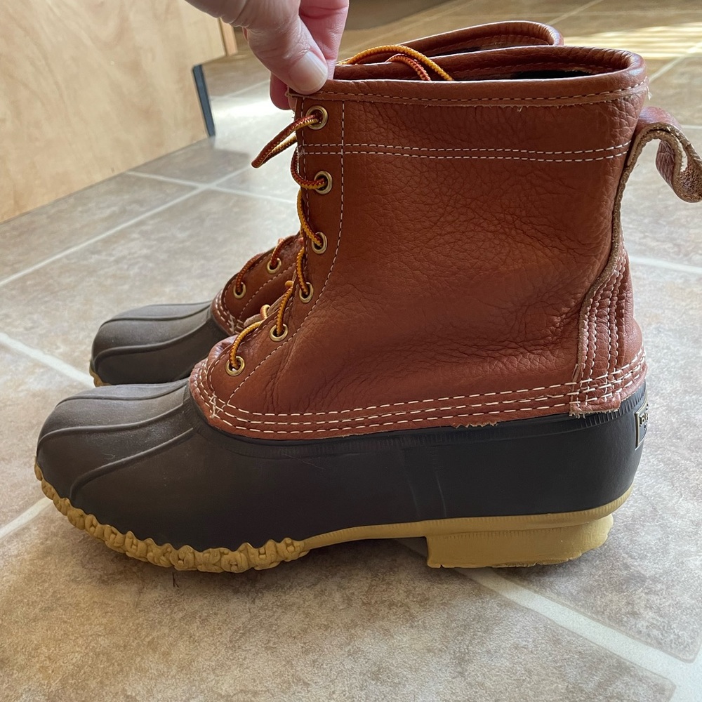 Bean Boots by L.L. Bean Flannel-Lined Men’s sz. 12 *New*